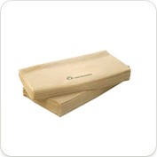 Unbleached Dispenser Napkins 33cm