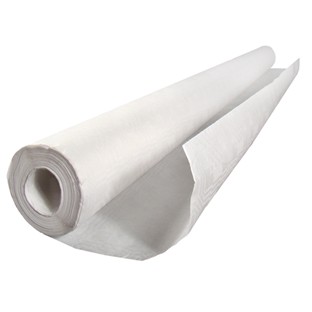 White Damask Banqueting Roll