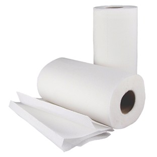 Plain White Kitchen Roll