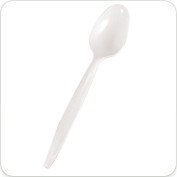 Plastic Dessert Spoons