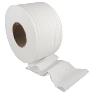 Essentials! Mini Jumbo Toilet Roll 3" Core