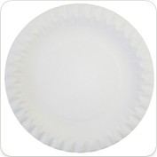 9" Semi-Coated Paper Plate